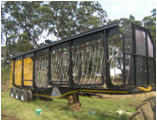 35 ton truck drawn cane trailer